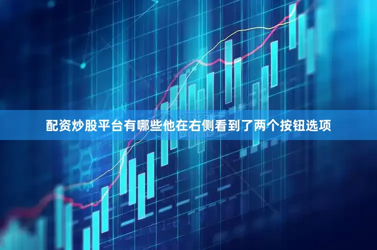 配资炒股平台有哪些他在右侧看到了两个按钮选项